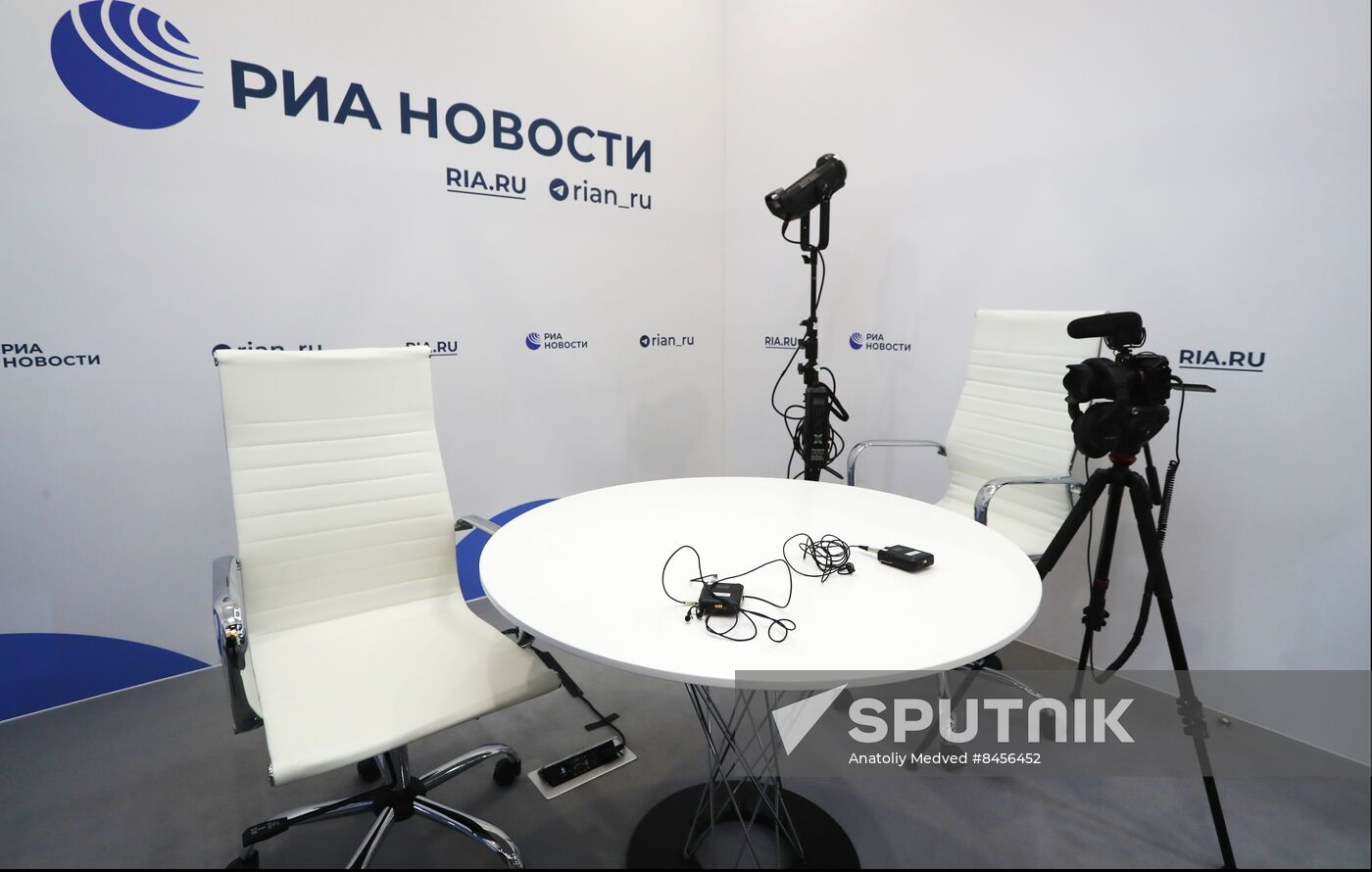 SPIEF-2023. RIA Novosti stand