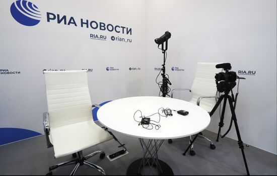 SPIEF-2023. RIA Novosti stand