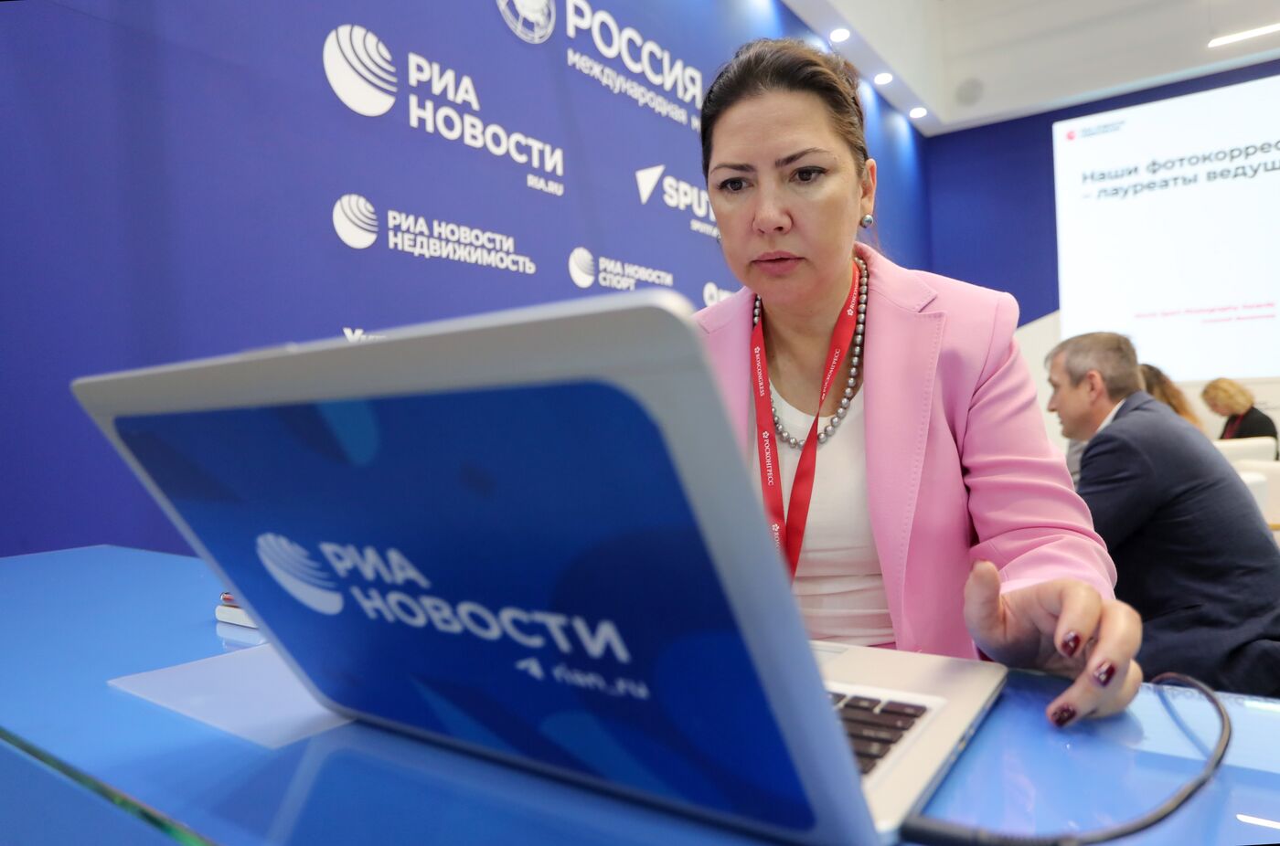 SPIEF-2023. RIA Novosti stand