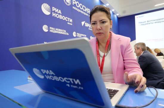 SPIEF-2023. RIA Novosti stand