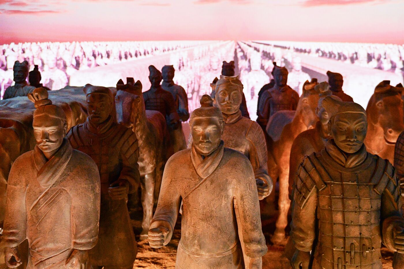 SPIEF-2023. The Terracotta Army. China’s Immortal Warriors Exhibition