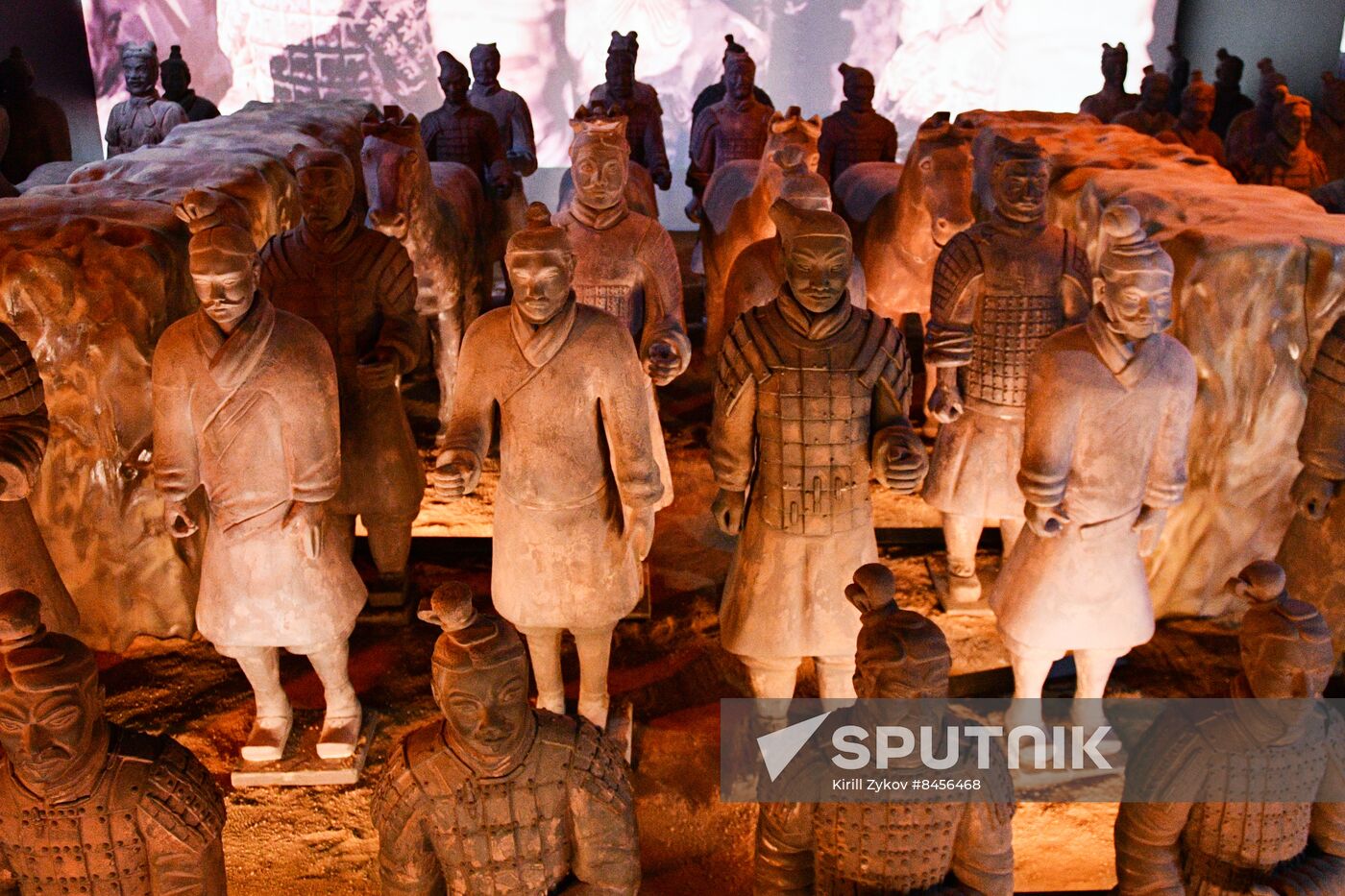 SPIEF-2023. The Terracotta Army. China’s Immortal Warriors Exhibition