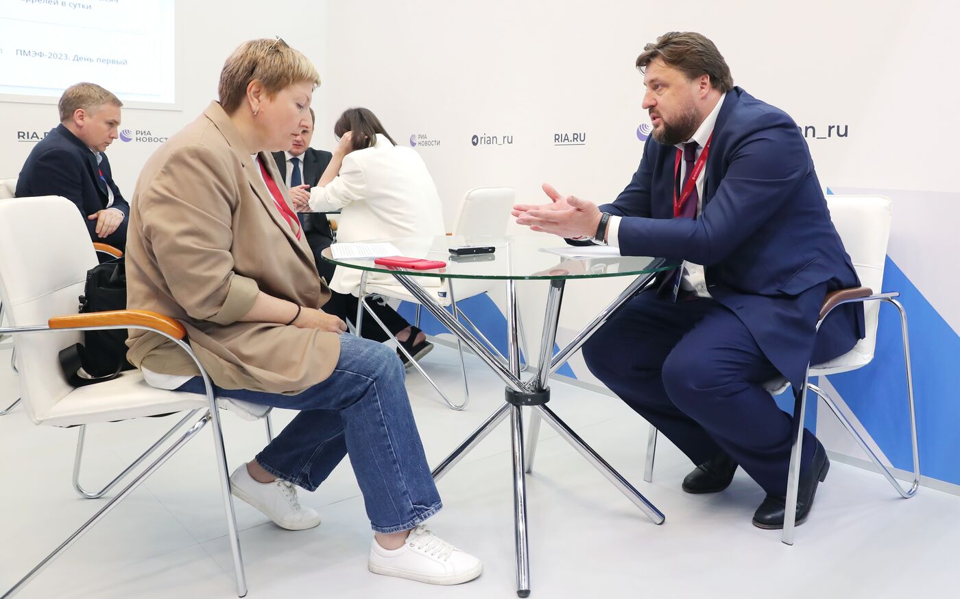 SPIEF-2023. RIA Novosti stand