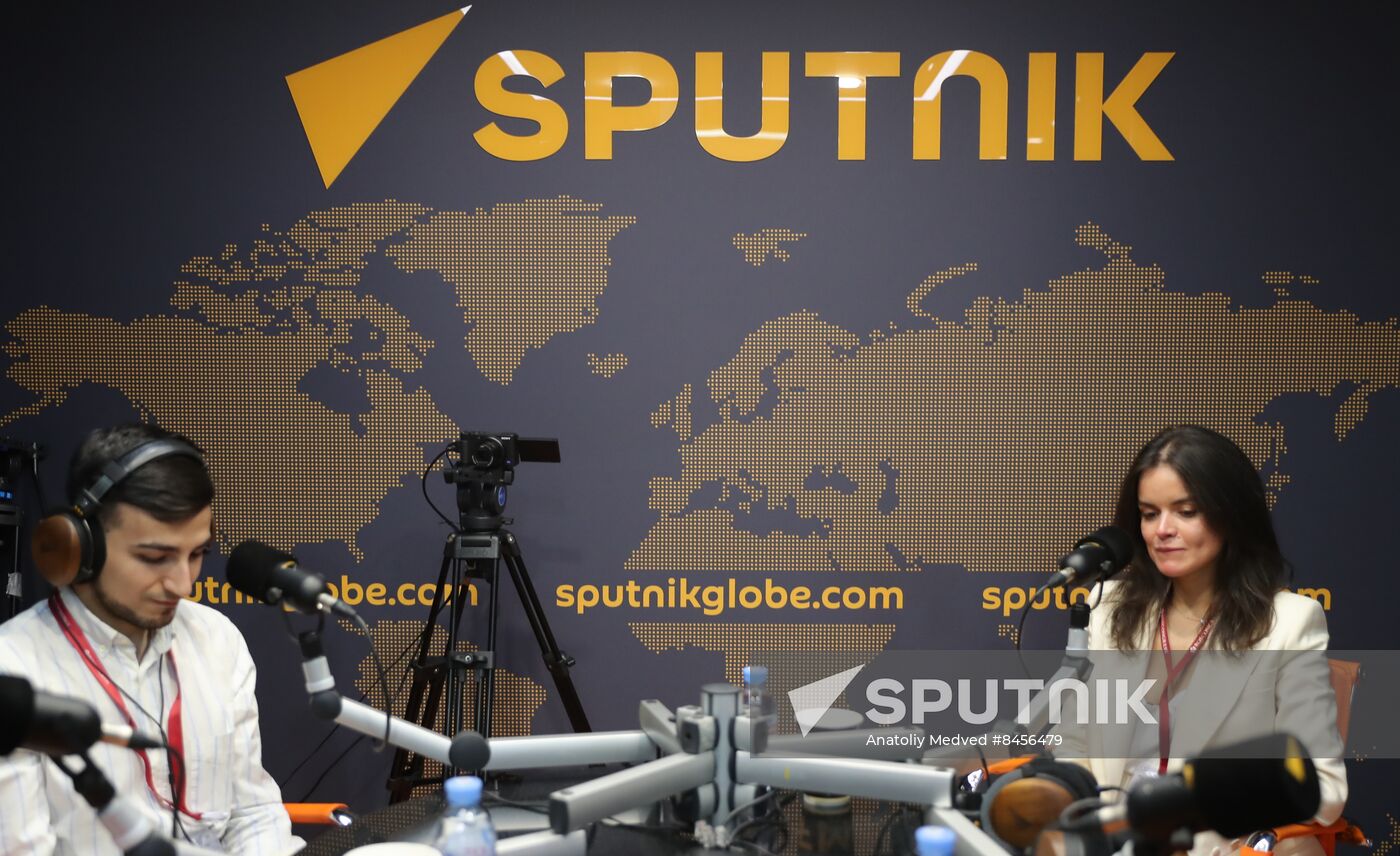 SPIEF-2023. Sputnik radio