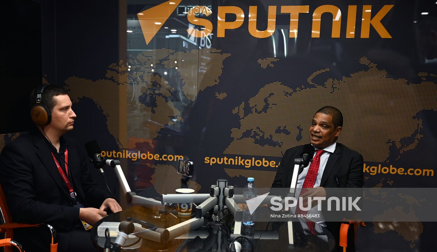 SPIEF-2023. Sputnik radio