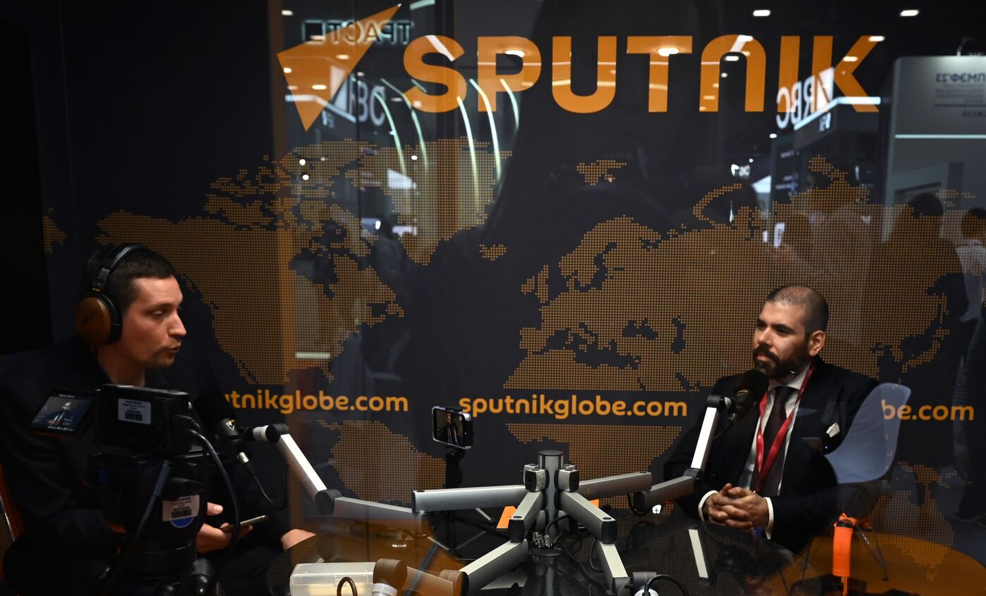 SPIEF-2023. Sputnik radio