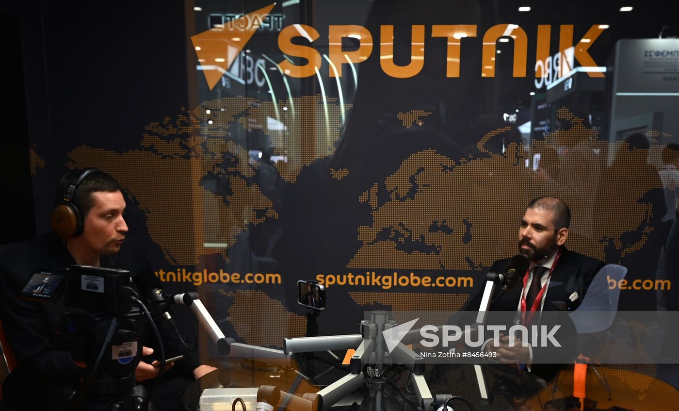 SPIEF-2023. Sputnik radio