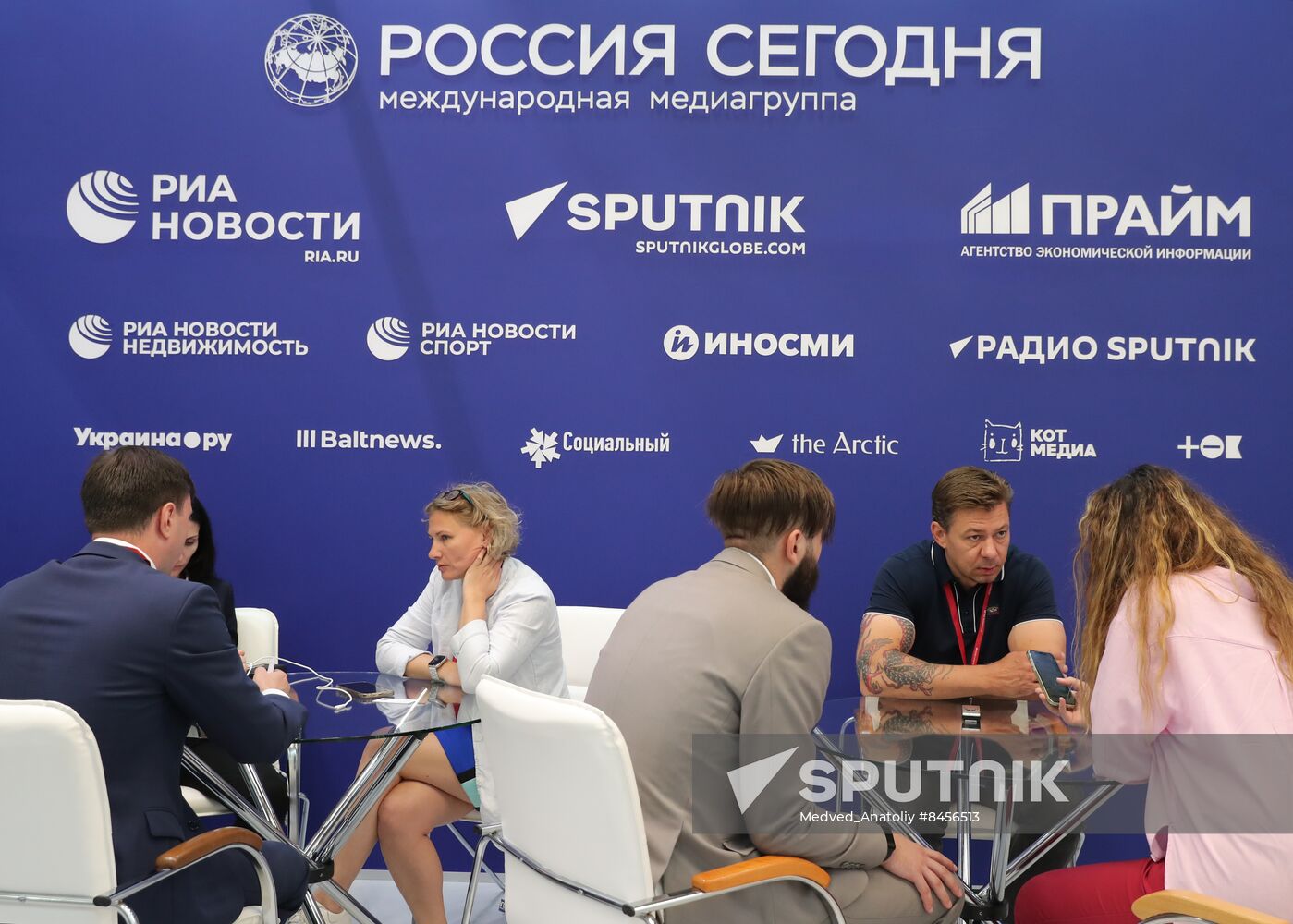 SPIEF-2023. RIA Novosti stand