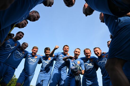 SPIEF-2023. Heart to Heart charity football match and gala concert