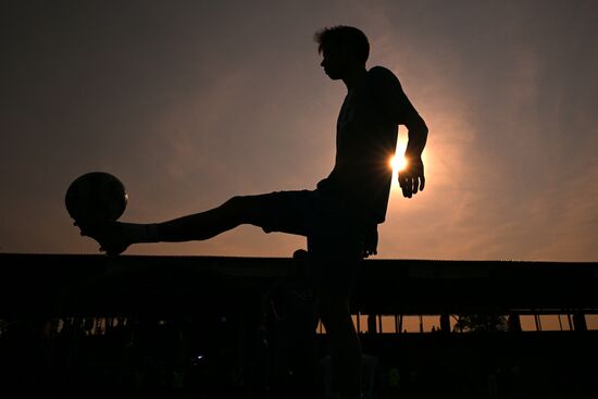SPIEF-2023. Heart to Heart charity football match and gala concert