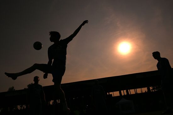 SPIEF-2023. Heart to Heart charity football match and gala concert