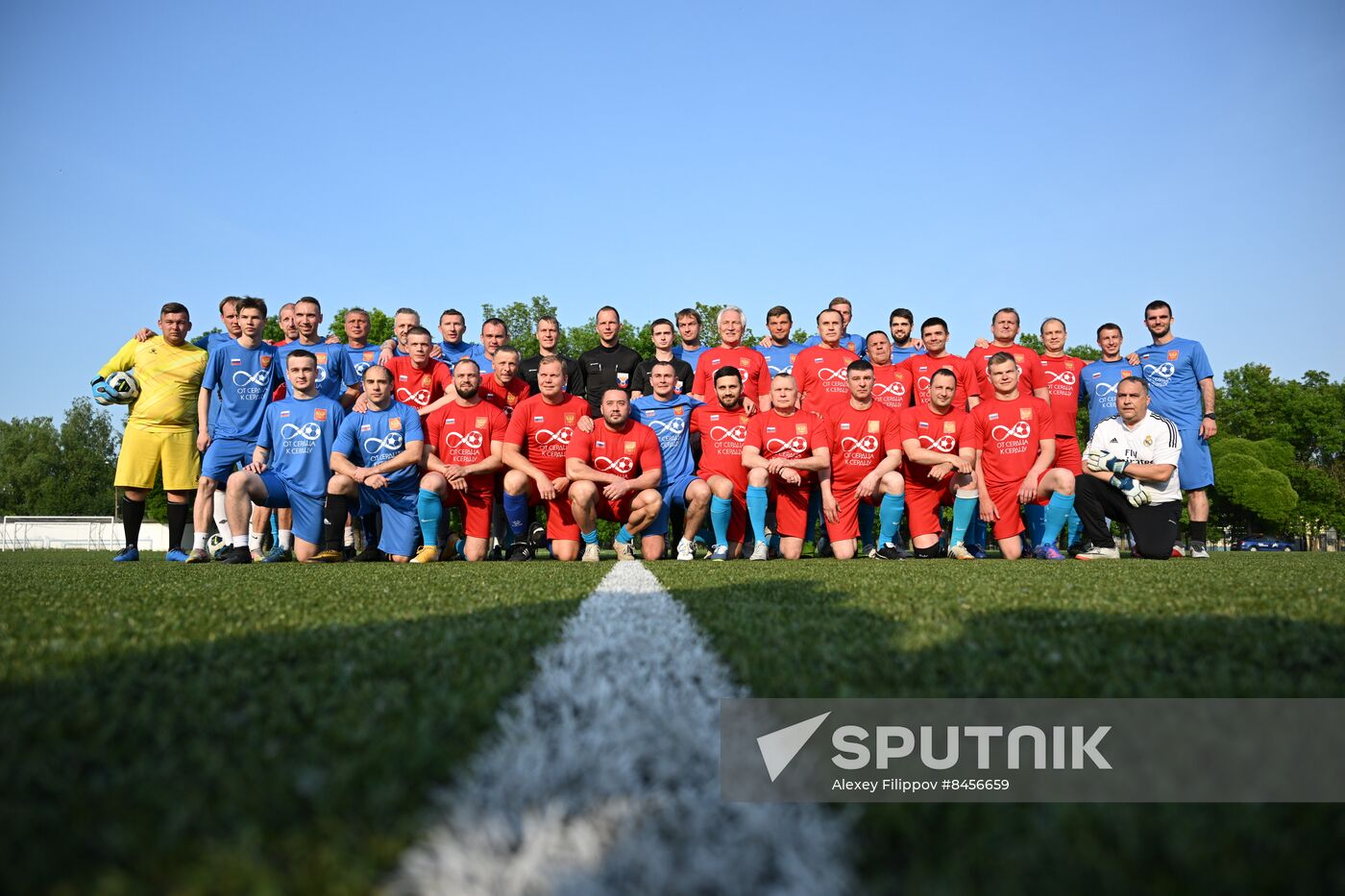 SPIEF-2023. Heart to Heart charity football match and gala concert