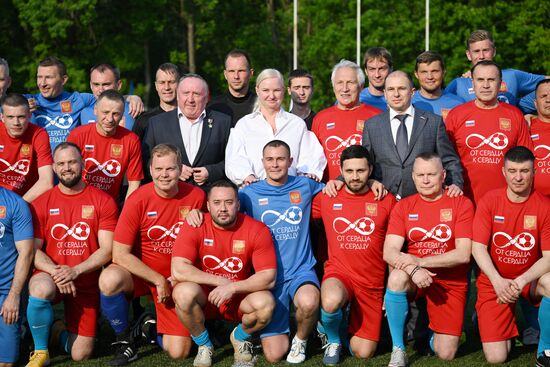 SPIEF-2023. Heart to Heart charity football match and gala concert
