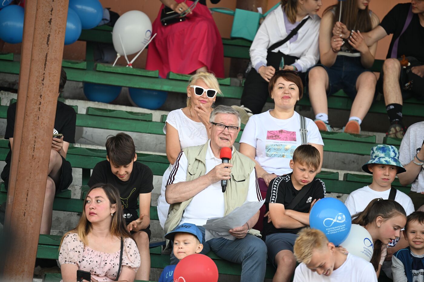 SPIEF-2023. Heart to Heart charity football match and gala concert