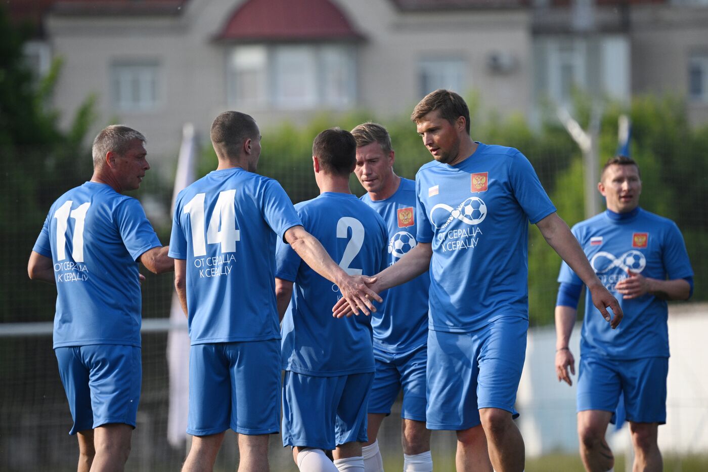 SPIEF-2023. Heart to Heart charity football match and gala concert