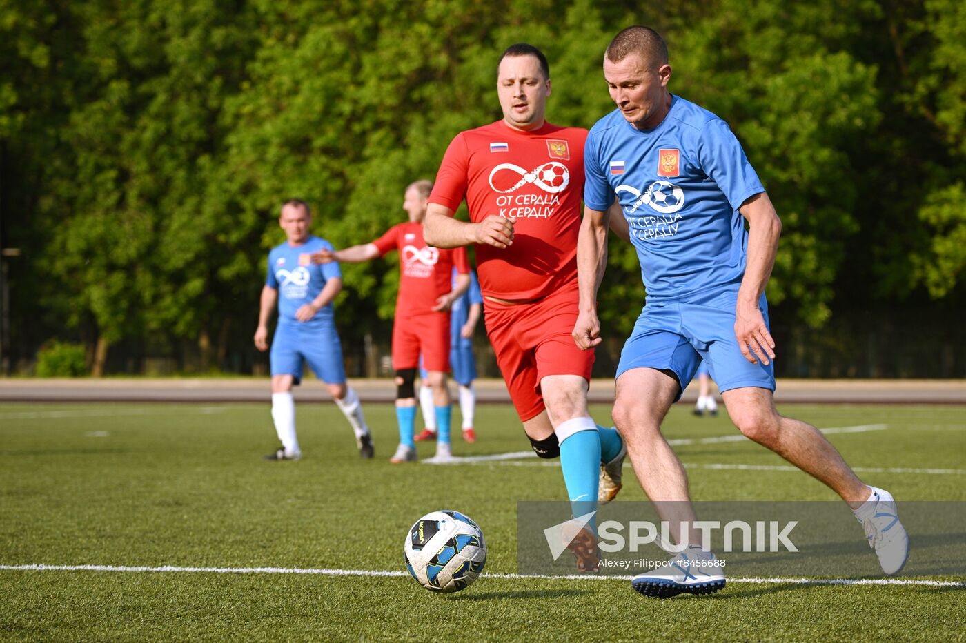 SPIEF-2023. Heart to Heart charity football match and gala concert