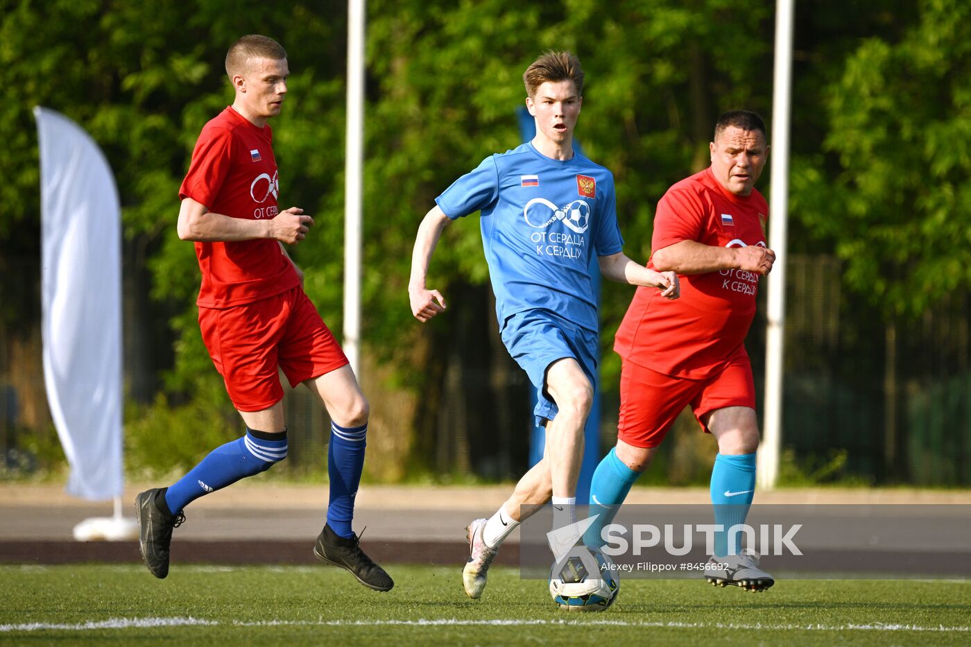 SPIEF-2023. Heart to Heart charity football match and gala concert