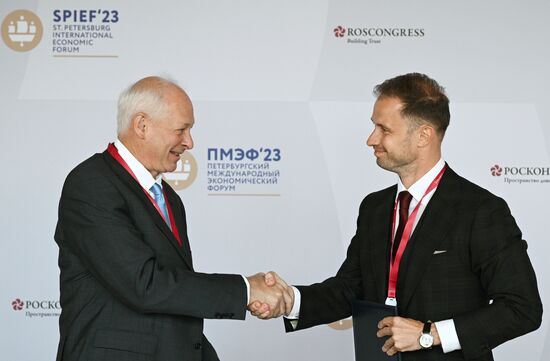 SPIEF-2023. Signing ceremonies