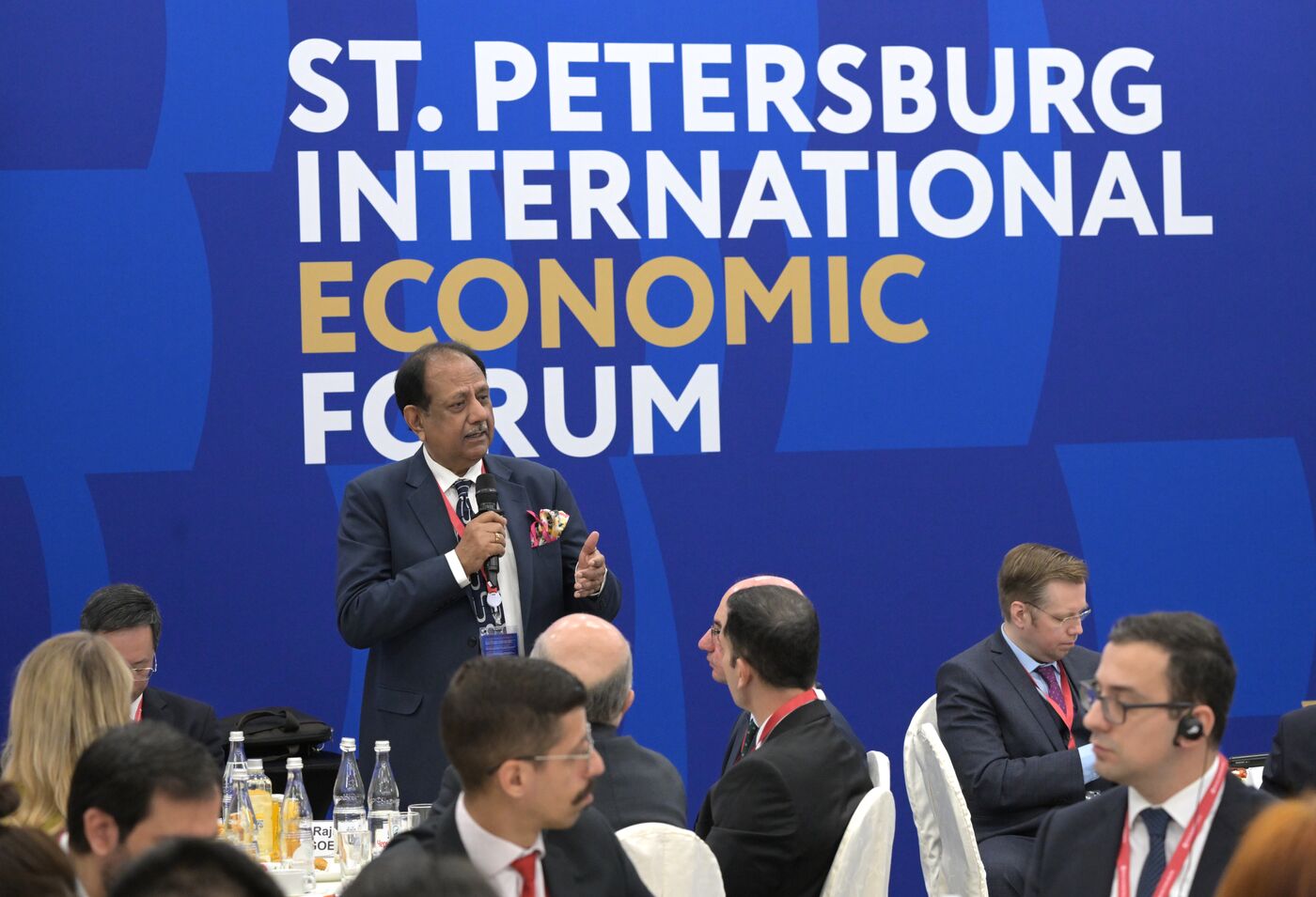 SPIEF-2023. Business breakfast. Global Challenges as Opportunities for International Cooperation