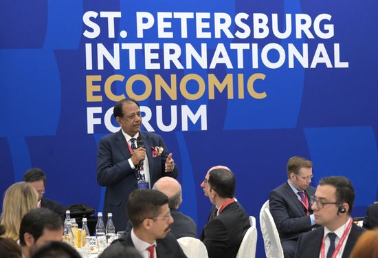 SPIEF-2023. Business breakfast. Global Challenges as Opportunities for International Cooperation