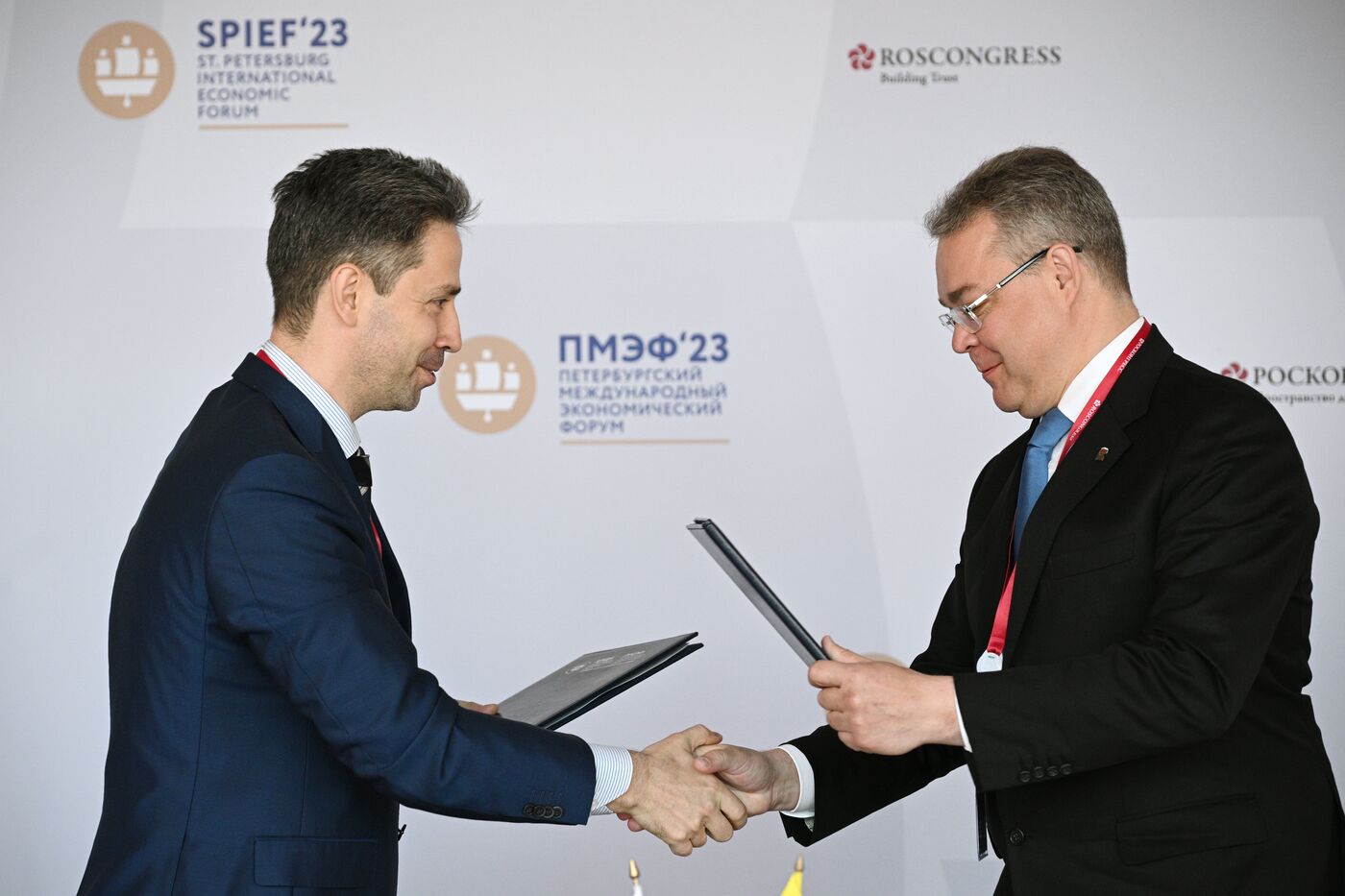 SPIEF-2023. Signing ceremonies