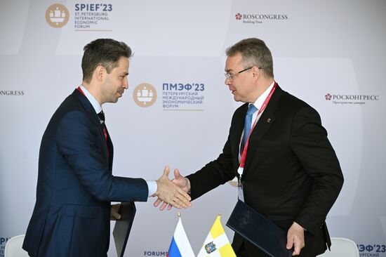 SPIEF-2023. Signing ceremonies