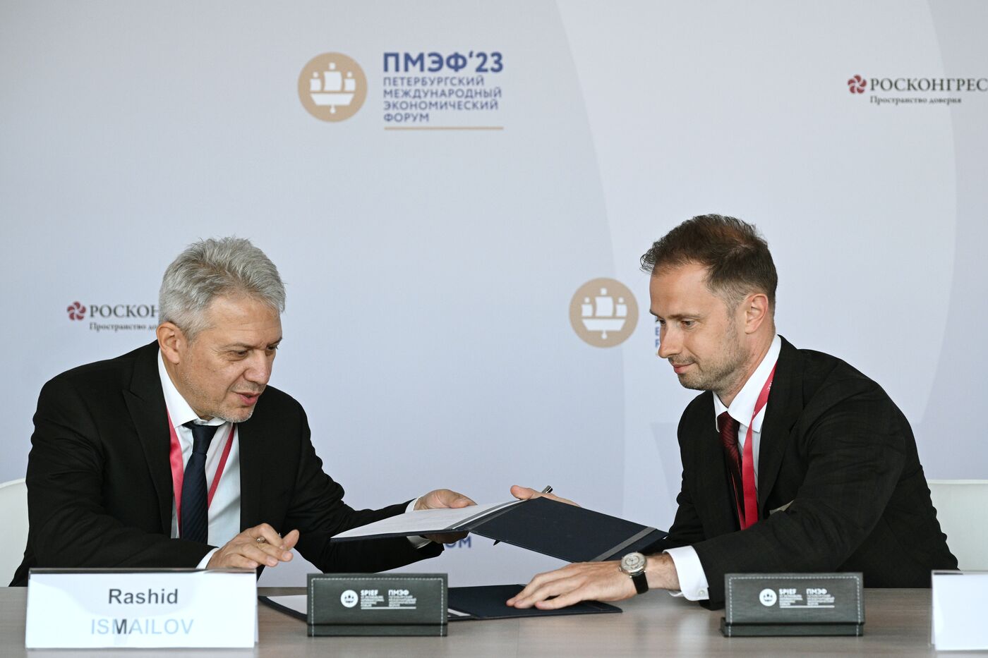 SPIEF-2023. Signing ceremonies