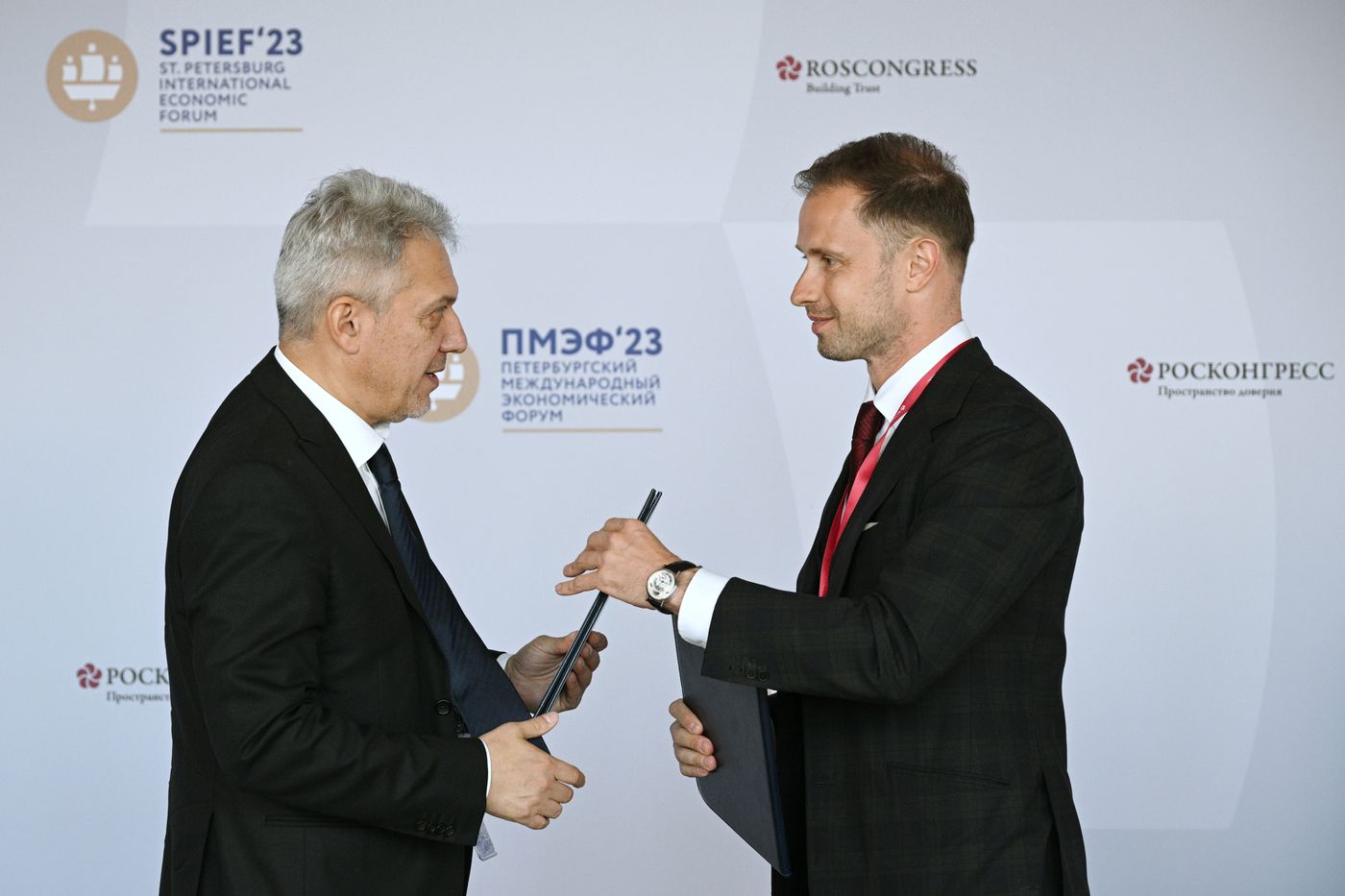 SPIEF-2023. Signing ceremonies