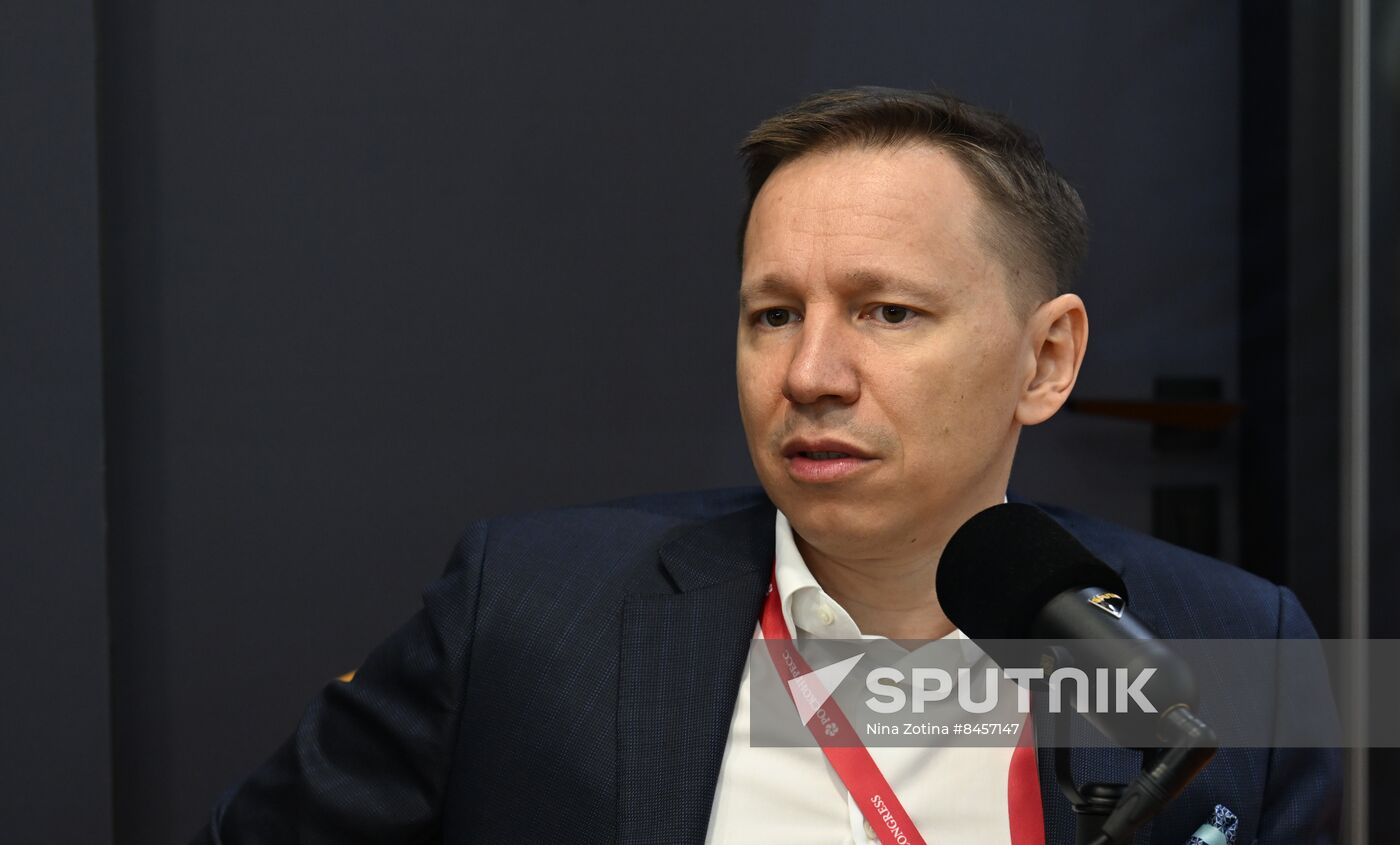 SPIEF-2023. Sputnik Radio studio