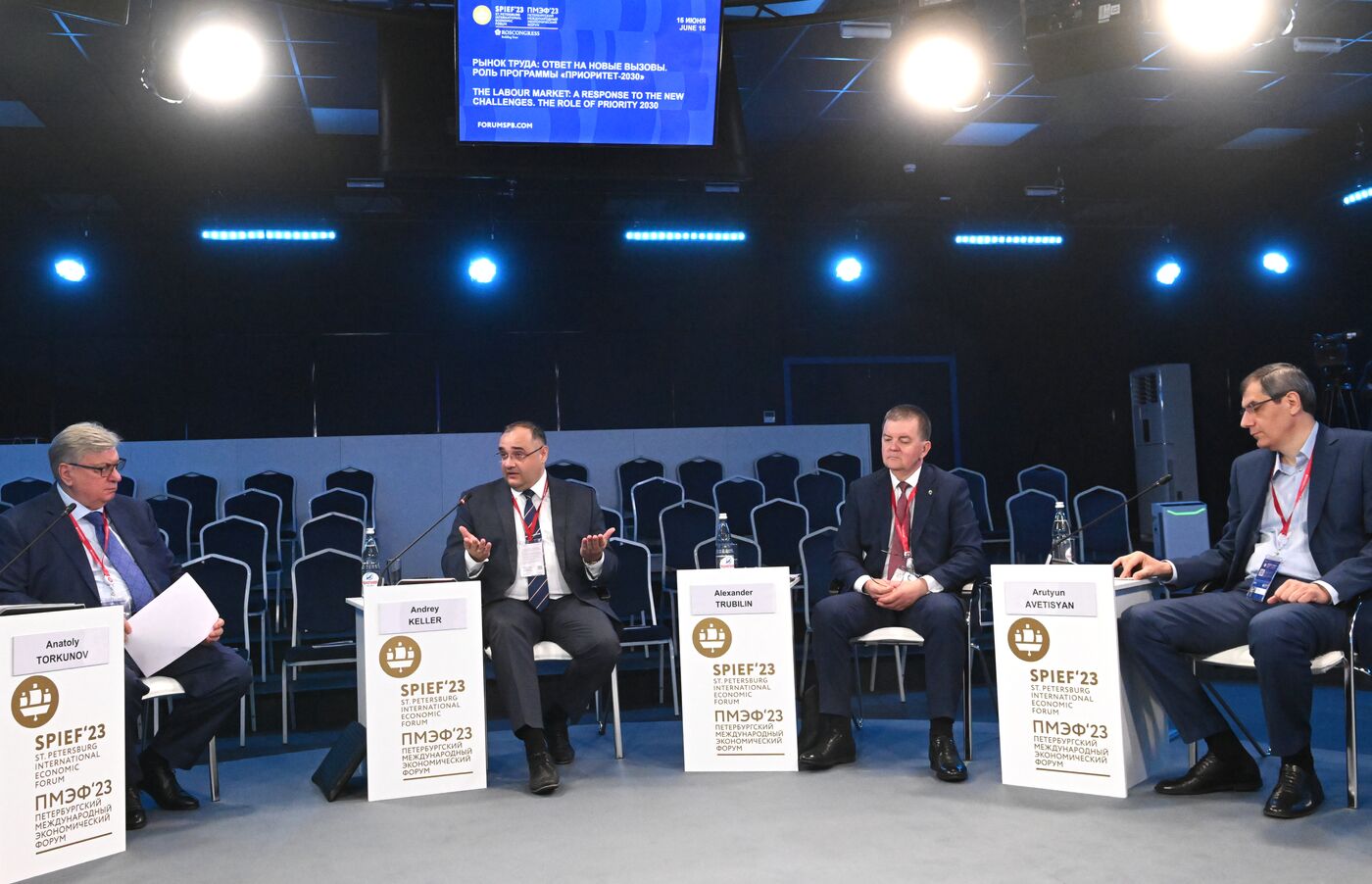 SPIEF-2023. The Labour Market: A Response to the New Challenges. The Role of Priority 2030