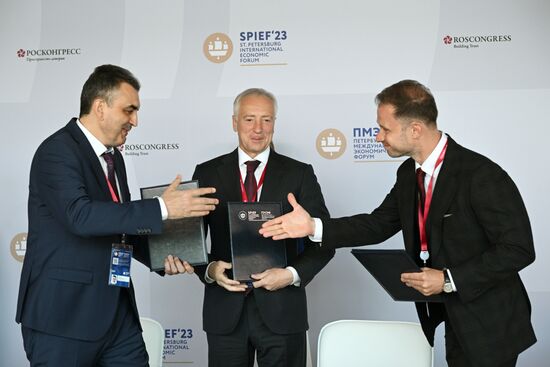 SPIEF-2023. Signing ceremonies