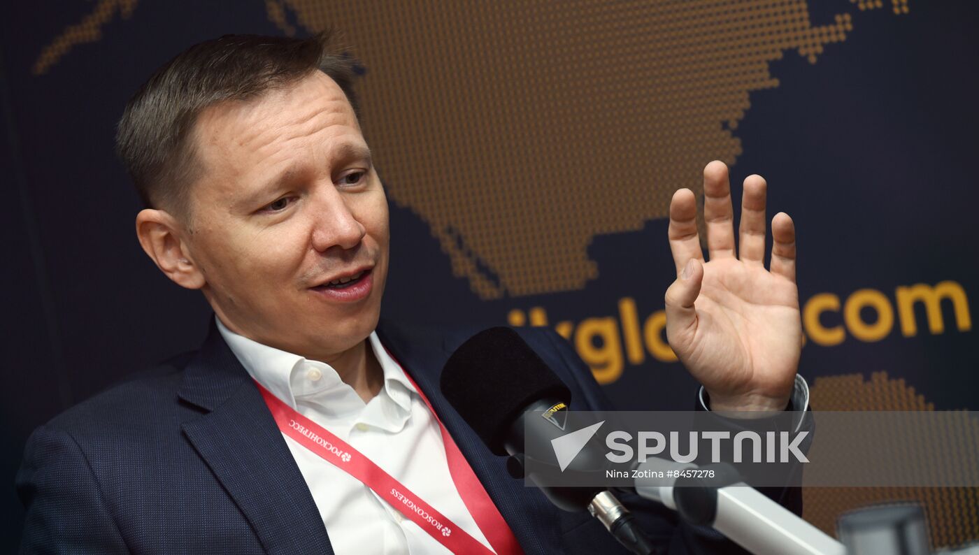 SPIEF-2023. Sputnik Radio studio