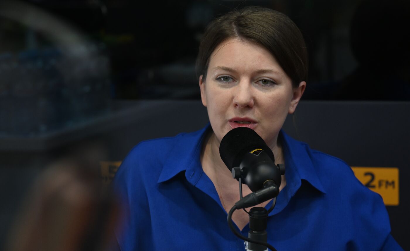 SPIEF-2023. Sputnik Radio studio