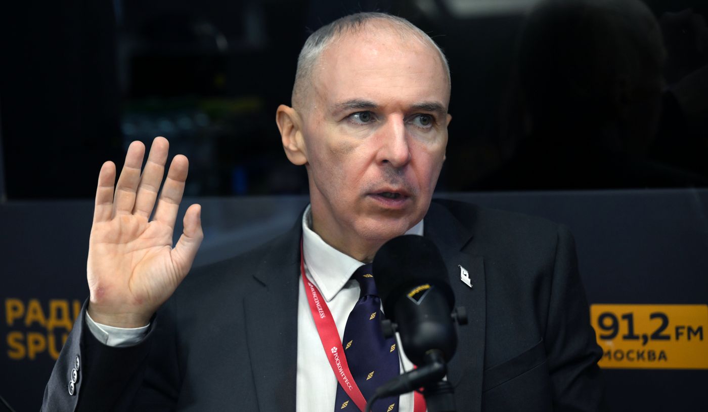 SPIEF-2023. Sputnik Radio studio