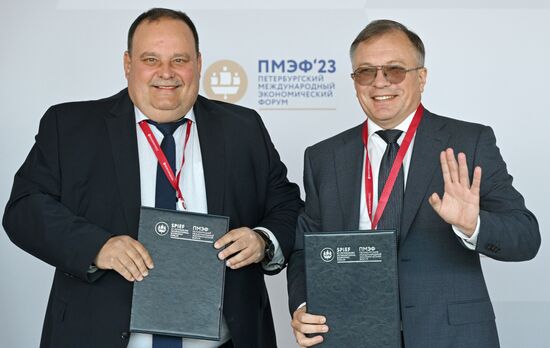 SPIEF-2023. Signing ceremonies