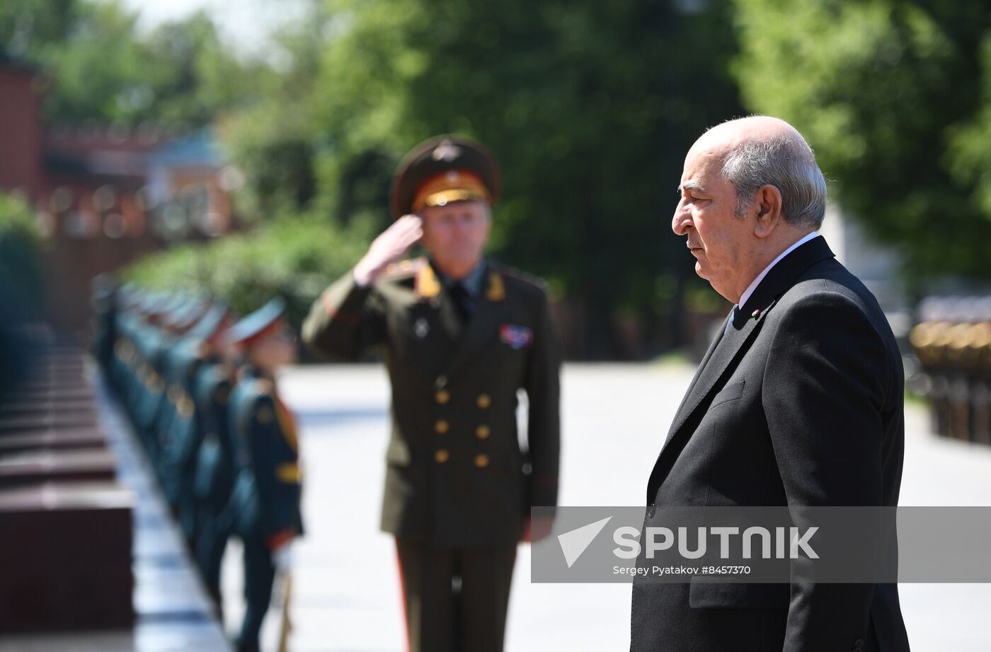 Russia Algeria Wreath Laying