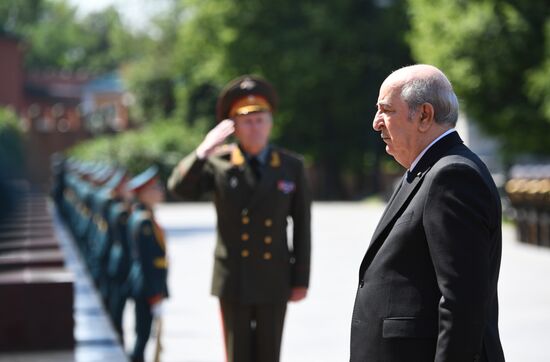 Russia Algeria Wreath Laying