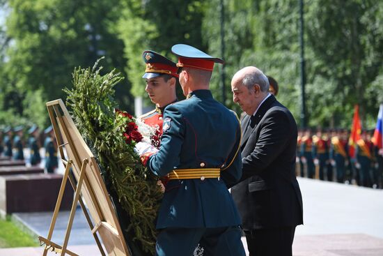 Russia Algeria Wreath Laying