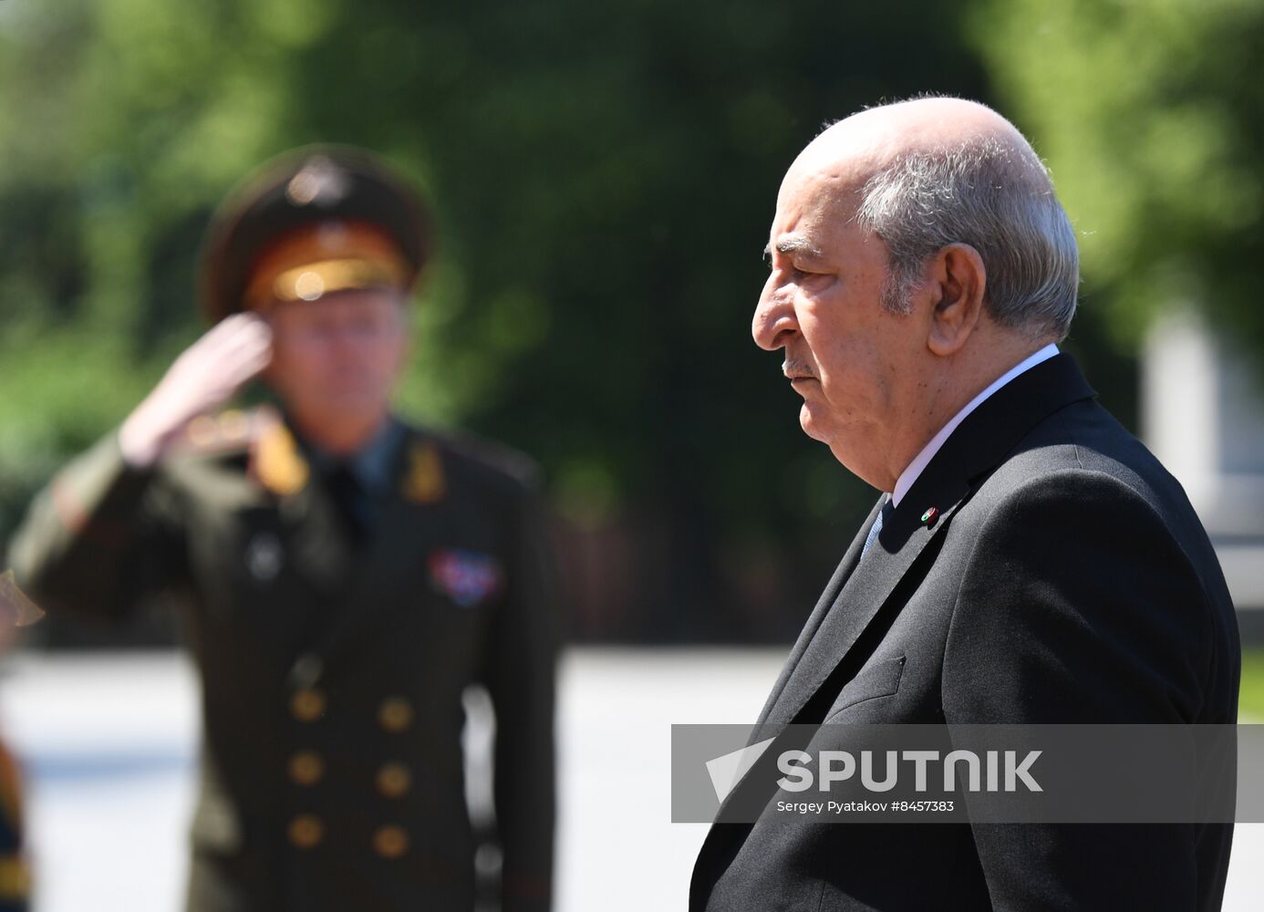 Russia Algeria Wreath Laying