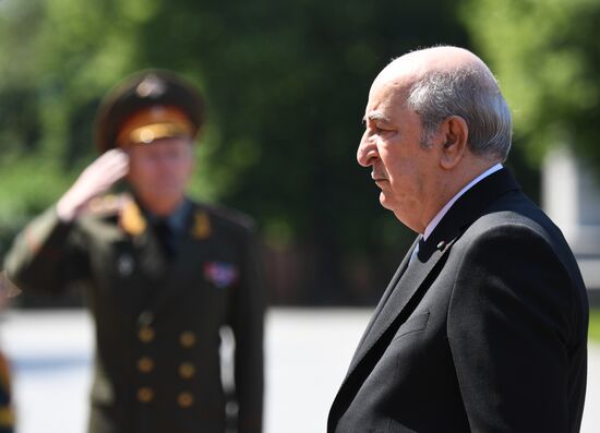 Russia Algeria Wreath Laying