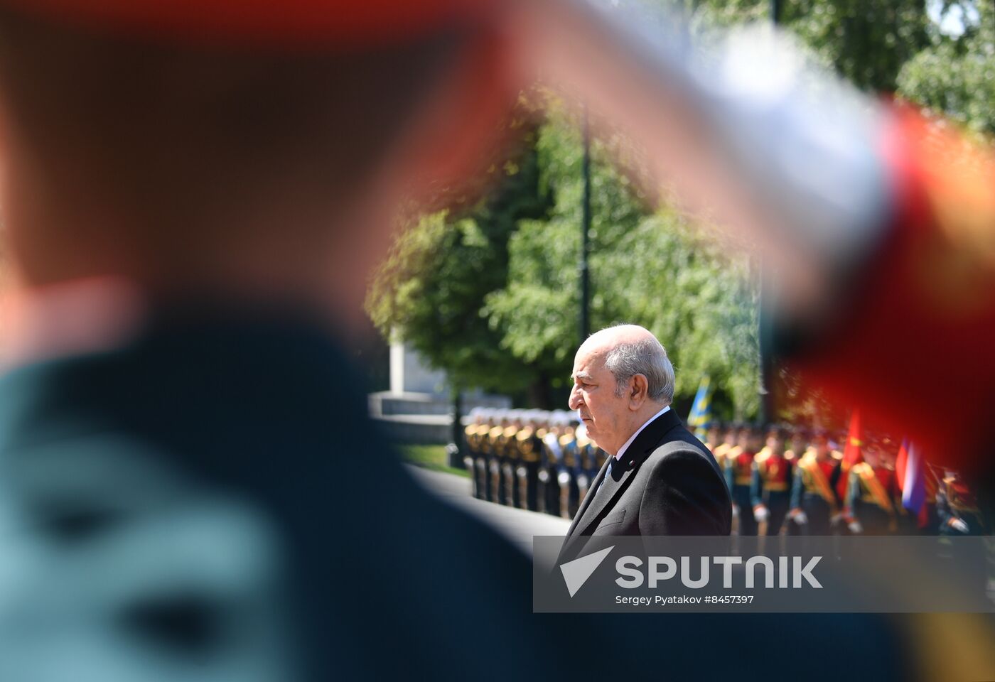 Russia Algeria Wreath Laying