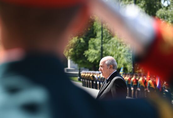 Russia Algeria Wreath Laying