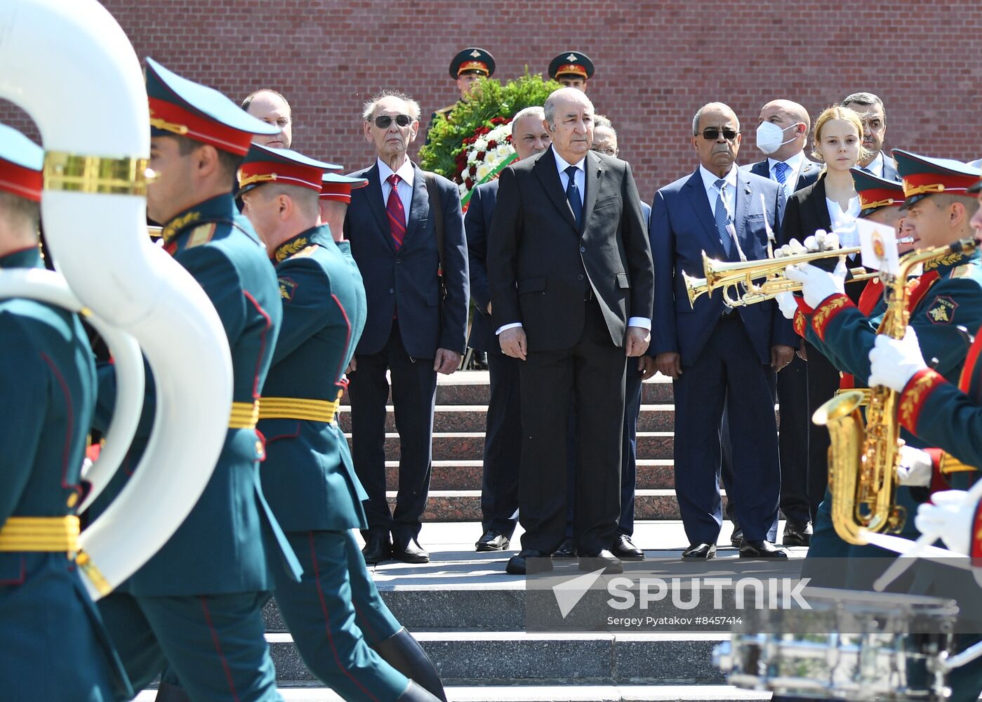 Russia Algeria Wreath Laying