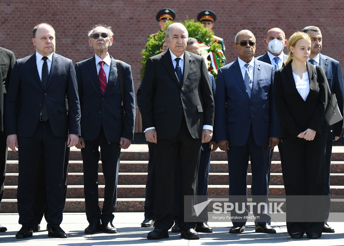 Russia Algeria Wreath Laying