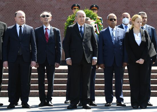 Russia Algeria Wreath Laying