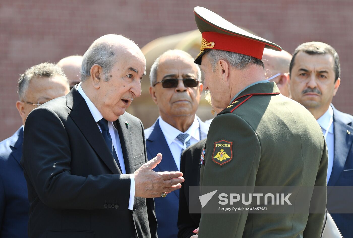 Russia Algeria Wreath Laying