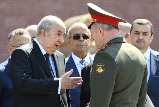 Russia Algeria Wreath Laying