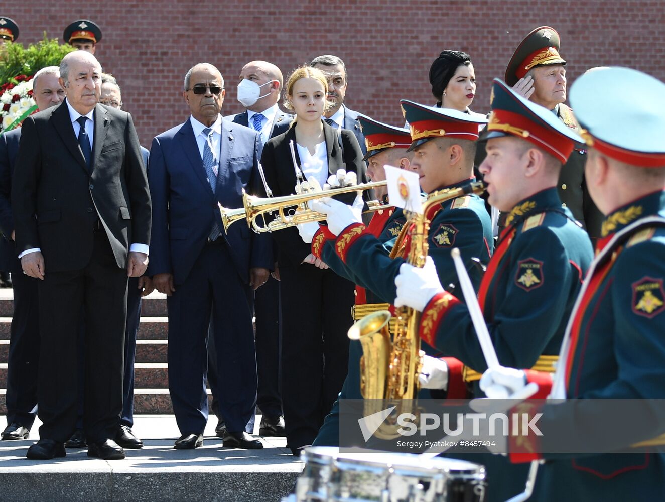 Russia Algeria Wreath Laying