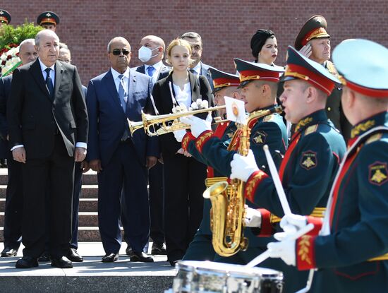 Russia Algeria Wreath Laying