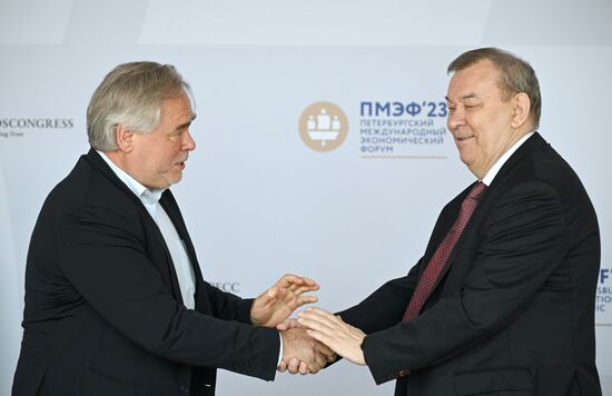 SPIEF-2023. Signing ceremonies